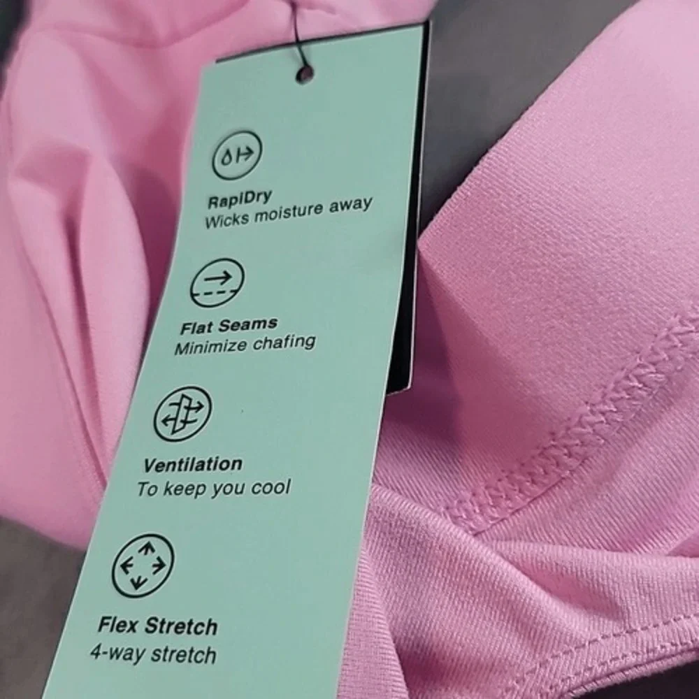 Ideology Pink Strappy‎ Sports Bra